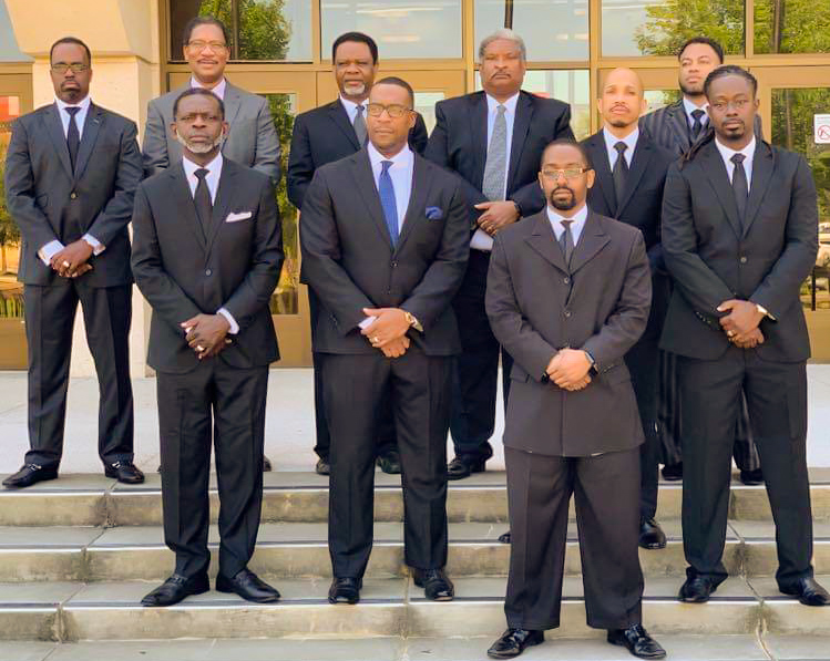 Black Lawyers United on Cumberland County Courthouse Steps