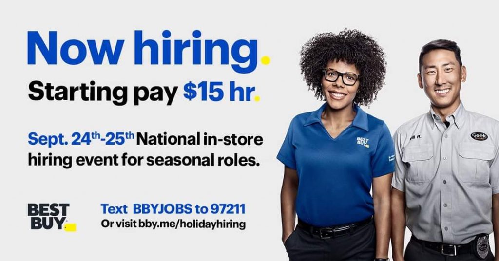 does conduent hire for best buy